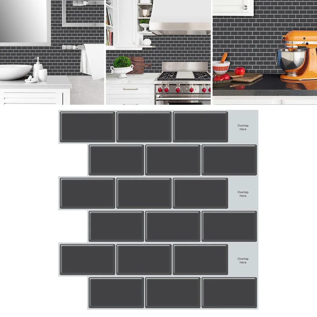 3D Ceramic Tile Wall Sticker Kitchen Oil Proof Sticker Bathroom Waterproof And Moisture-proof Mosaic Epoxy Tile Sticker Harmless
3D Ceramic Tile Wall Sticker Kitchen Oil Proof Sticker Bathroom Waterproof And Moisture-proof Mosaic Epoxy Tile Sticker Harmless