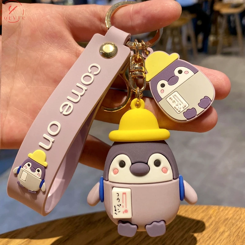 Ins Hot Style Day Penguin Keychain Accessories Cute Woman Gift Bag Pendant Animal Car Key Chain Student Dolls Decorated Keyring
Ins Hot Style Day Penguin Keychain Accessories Cute Woman Gift Bag Pendant Animal Car Key Chain Student Dolls Decorated Keyring
