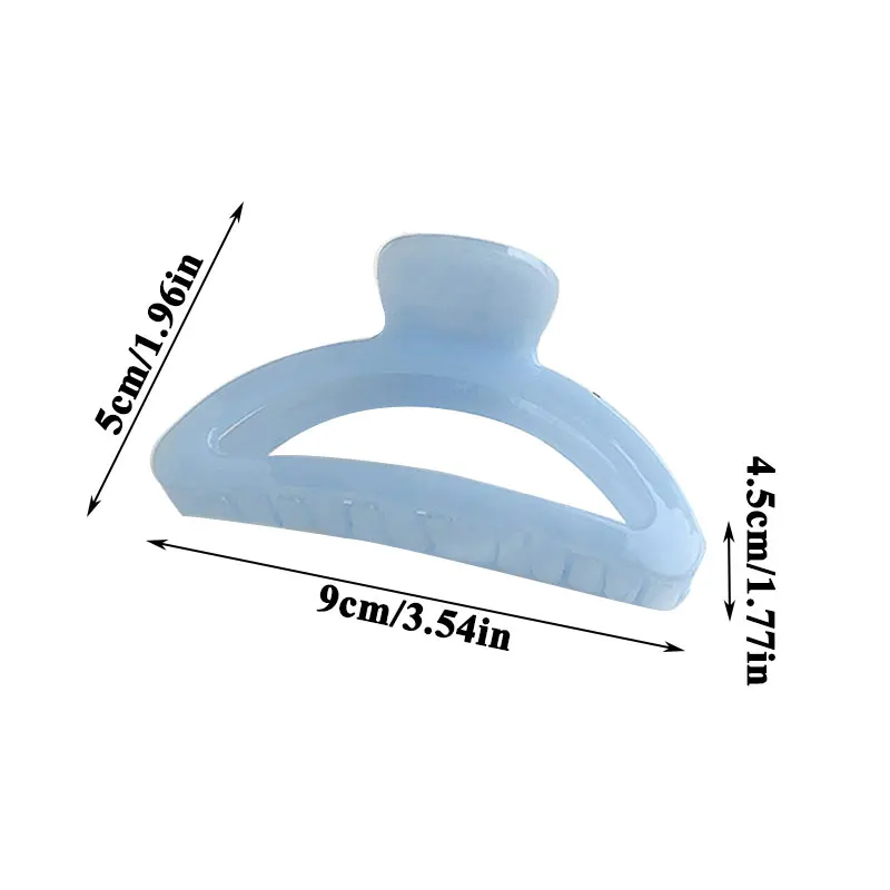Korean Style Fashion Women Girls Acrylic Hair Claws Hair Clips Headwear Transparent Women Hair Accessories Ornament
Korean Style Fashion Women Girls Acrylic Hair Claws Hair Clips Headwear Transparent Women Hair Accessories Ornament
