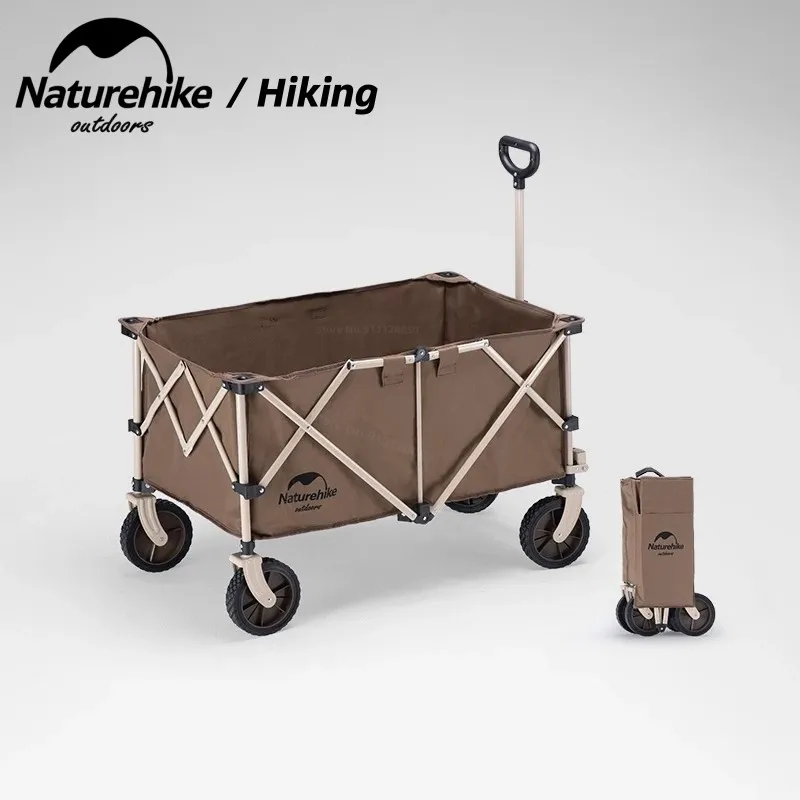 

Naturehike Outdoor Camping Cart Multifunction Trolley Four-Way Folding Trolley 193L Camping Self-Driving Tour Portable NH20PJ005