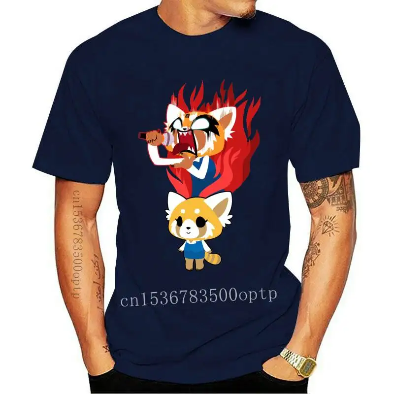 Агрессивная футболка Aggretsuko Retsuko, металлическая Футболка Death, искусственная аниме
Агрессивная футболка Aggretsuko Retsuko, металлическая Футболка Death, искусственная аниме