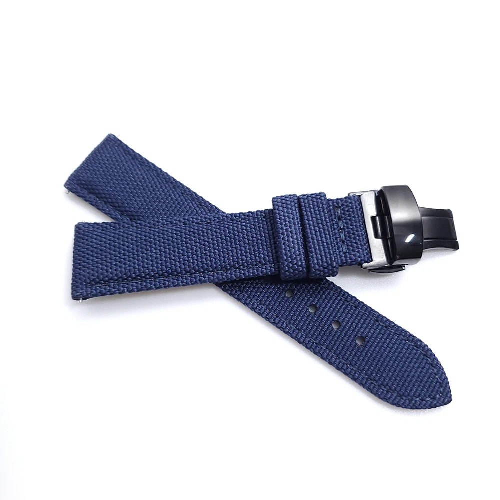 

For POLAR Vantage M2 M Butterfly Buckle Canvas Nylon Strap / IGNITE 2 / GRIT X/ Unite Band Replace Wristband Watchband Bracelet