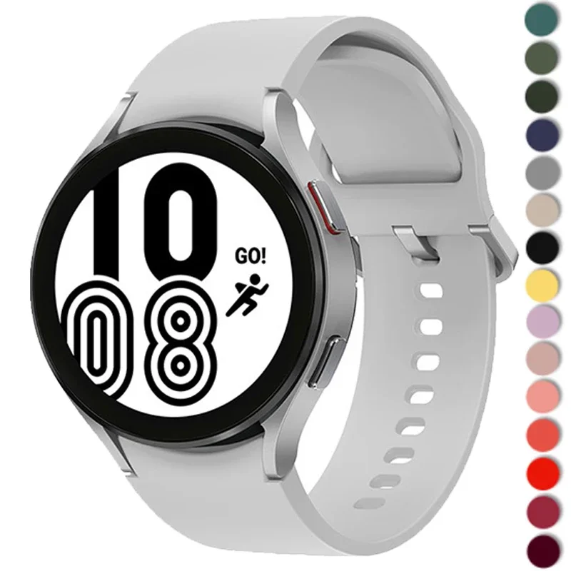 Strap For Samsung Watch 4 classic 42mm 46mm 40mm 44mm smart watch Silicone Ridge Sport correa Bracelet Galaxy Watch 4 strap
Strap For Samsung Watch 4 classic 42mm 46mm 40mm 44mm smart watch Silicone Ridge Sport correa Bracelet Galaxy Watch 4 strap