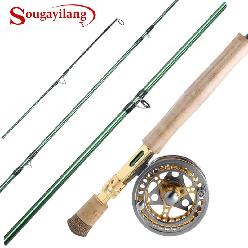 Набор удочек для ловли нахлыстом Sougayialng #5/6 7 #8, катушка из углеродного волокна и алюминиевого сплава, рыболовные снасти
Набор удочек для ловли нахлыстом Sougayialng #5/6 7 #8, катушка из углеродного волокна и алюминиевого сплава, рыболовные снасти