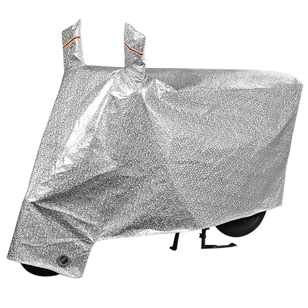 Silver Motorcycle Cover Snow UV Protector Rain Dust Proof Cover Reflective Safety Clothing with Reflective Stripes
Silver Motorcycle Cover Snow UV Protector Rain Dust Proof Cover Reflective Safety Clothing with Reflective Stripes