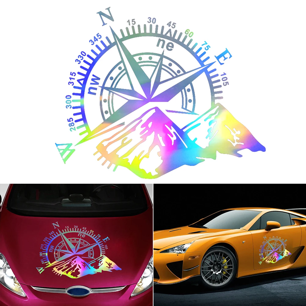Colorful Mountains Compass Navigation Vehicle Sticker Compass Door Sticker Mountains hood Body Sticker
Colorful Mountains Compass Navigation Vehicle Sticker Compass Door Sticker Mountains hood Body Sticker