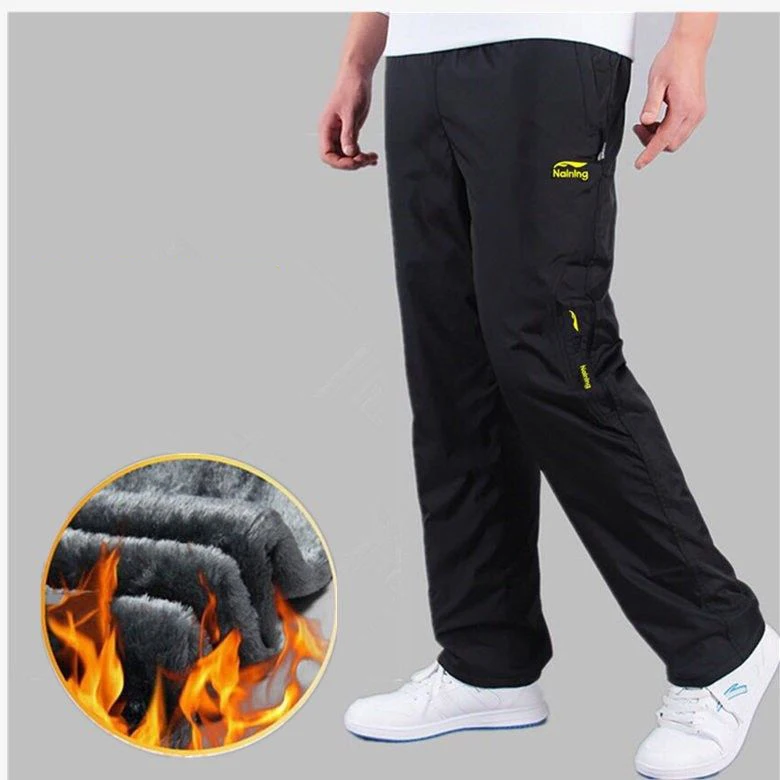 Men's Sweatpant Trousers Autumn Winter Plus Velvet Warm Pants Quick-drying Loose Straight Wearresistant Waterproof Pant Fishion
Men's Sweatpant Trousers Autumn Winter Plus Velvet Warm Pants Quick-drying Loose Straight Wearresistant Waterproof Pant Fishion