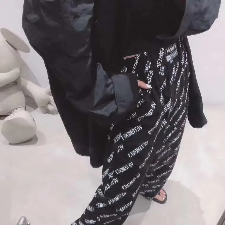 Vetements Full Pants Full Vetements Pants Men Women High Quality Streetwear 
Vetements Full Pants Full Vetements Pants Men Women High Quality Streetwear