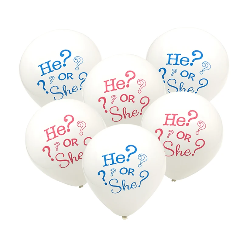 Chicinlife 10Pcs 10inch He Or She Printing Latex Balloons Gender Reveal Party Decoration Boy Girl Birthday Baby Shower Supplies
Chicinlife 10Pcs 10inch He Or She Printing Latex Balloons Gender Reveal Party Decoration Boy Girl Birthday Baby Shower Supplies