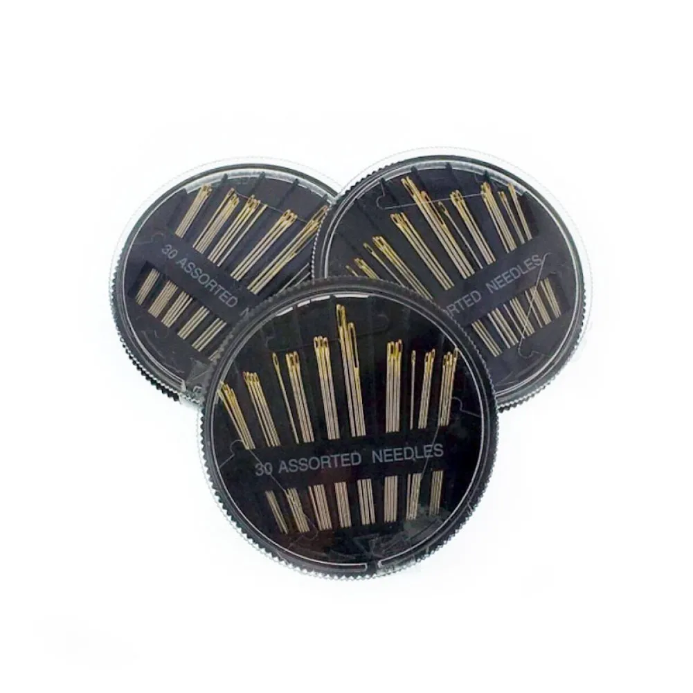 30 Sewing Needles Hand-stitched Black Needle Box With Gold Tail Needles Hand Sewing Needles Black Needle Box Black 30 Needles
30 Sewing Needles Hand-stitched Black Needle Box With Gold Tail Needles Hand Sewing Needles Black Needle Box Black 30 Needles