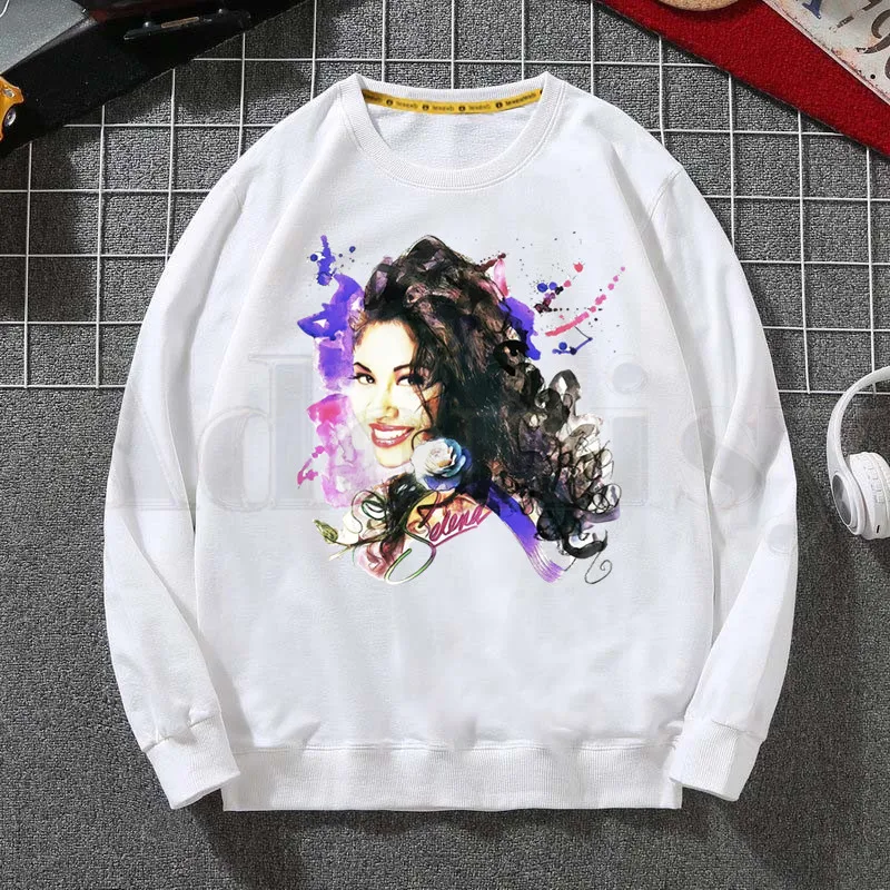 Vintage 90s Inspired Selena Quintanilla Trendy Hoodies Sweatshirt Print Trend Mens Clothes Hip-Hop Male Crewneck Hoodies Men
Vintage 90s Inspired Selena Quintanilla Trendy Hoodies Sweatshirt Print Trend Mens Clothes Hip-Hop Male Crewneck Hoodies Men