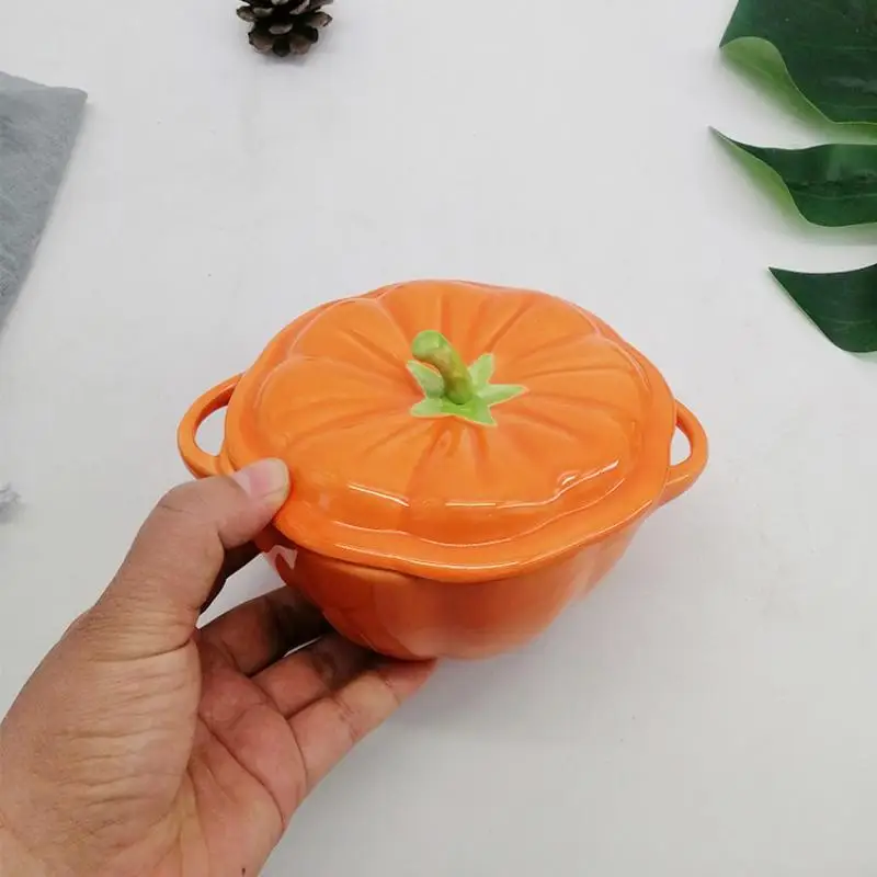 Ceramic Storage Box With Cover Whiteware Creative Pumpkin Lemon Sweets Food Sundries Storage Containers Durable Dust Proof Jars
Ceramic Storage Box With Cover Whiteware Creative Pumpkin Lemon Sweets Food Sundries Storage Containers Durable Dust Proof Jars