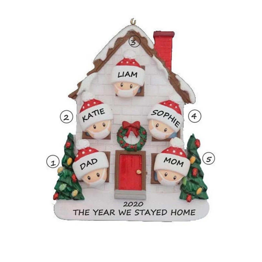 New Christmas Ornament Personalised DIY Handwritten Name Face Mask Snowman Family Christmas Tree Pendant Decor New Year Gift
New Christmas Ornament Personalised DIY Handwritten Name Face Mask Snowman Family Christmas Tree Pendant Decor New Year Gift