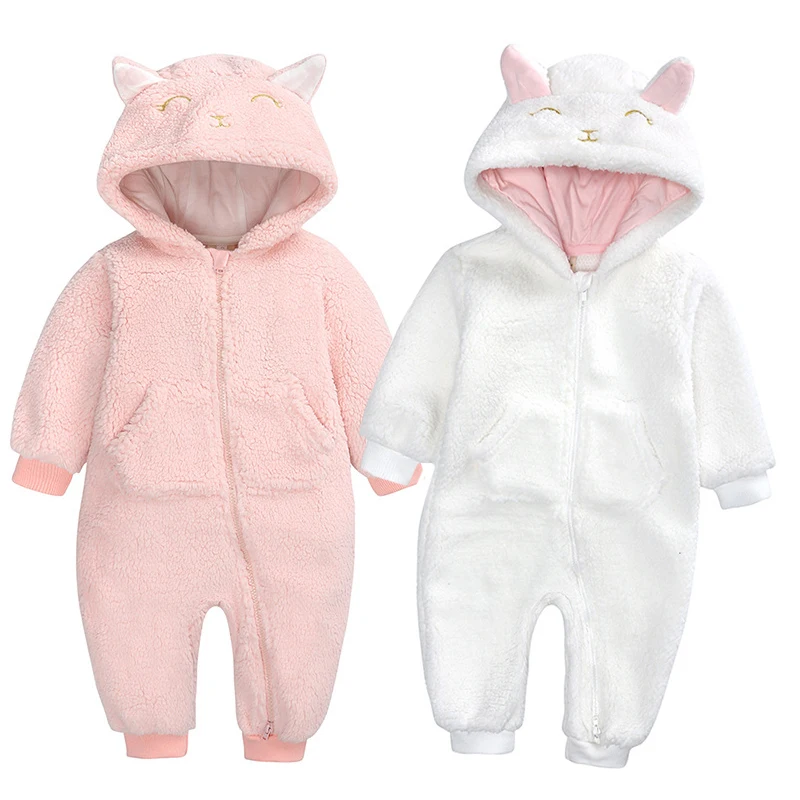 Autumn Winter Infant Baby Girls Boys Long Sleeve Cute Hooded Jumpsuit Baby Boys Girls Clothes Thick Warm Toddler Baby Bodysuits
Autumn Winter Infant Baby Girls Boys Long Sleeve Cute Hooded Jumpsuit Baby Boys Girls Clothes Thick Warm Toddler Baby Bodysuits