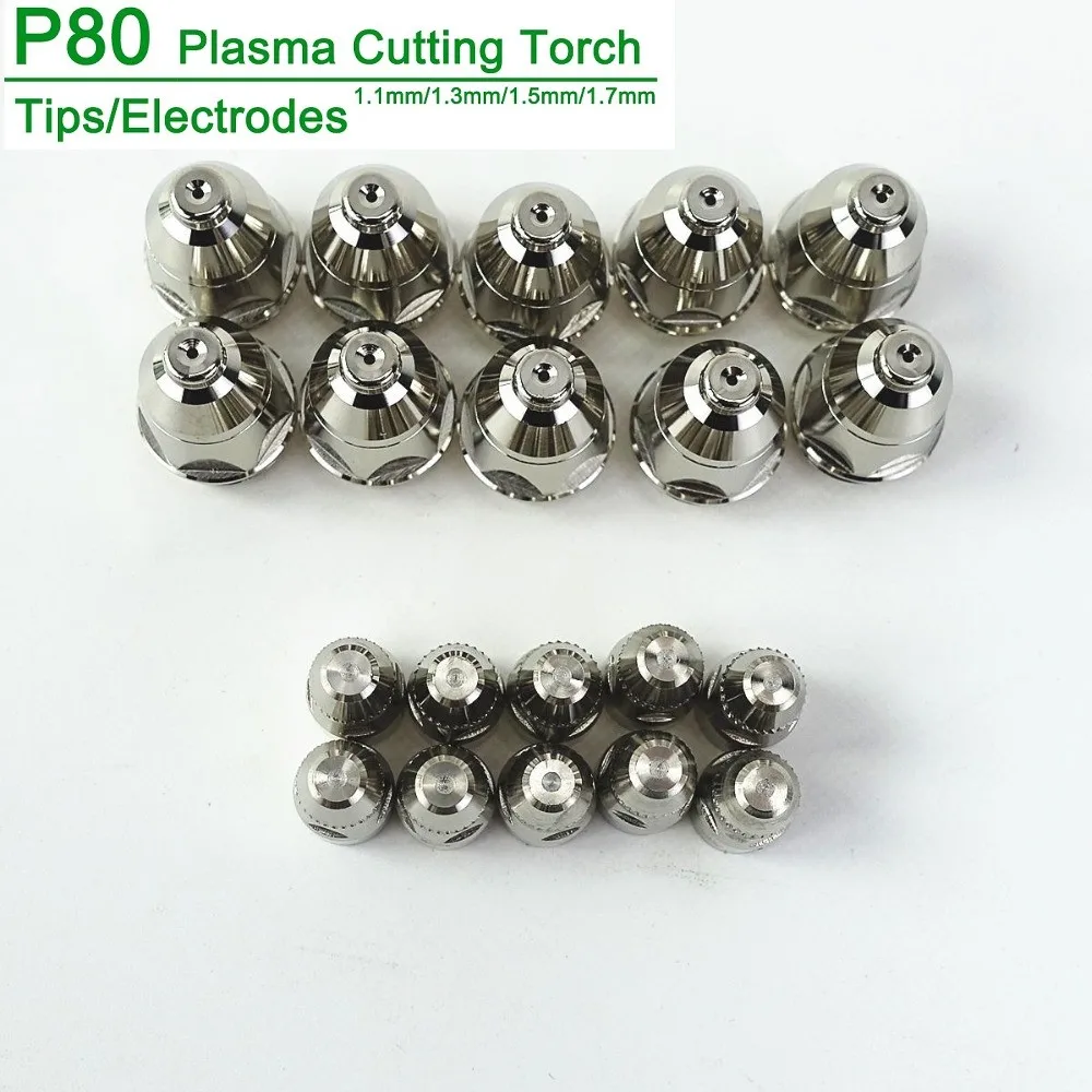 P80 Plasma Cutting Torch 60A 80A 100A P80 CNC Plasma Torch Tip Electrode Nozzle For Plasma Cutting Machine CUT-70/80/100/120.
P80 Plasma Cutting Torch 60A 80A 100A P80 CNC Plasma Torch Tip Electrode Nozzle For Plasma Cutting Machine CUT-70/80/100/120.