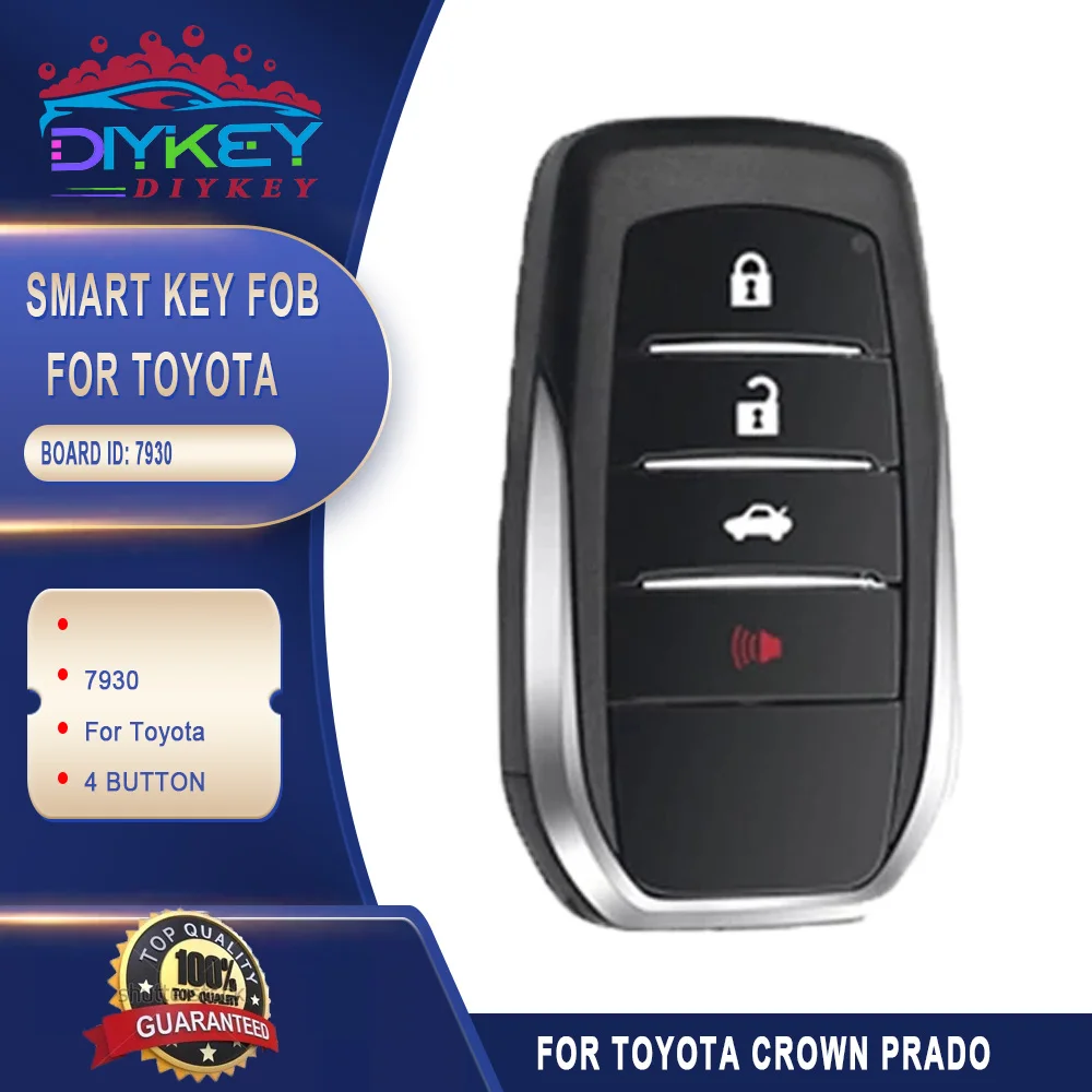 DIY Key Board ID: 7930 Smart Remote Key Keyless FSK 315 МГц 4D Chip для Toyota Crown Prado 2008-2017
DIY Key Board ID: 7930 Smart Remote Key Keyless FSK 315 МГц 4D Chip для Toyota Crown Prado 2008-2017