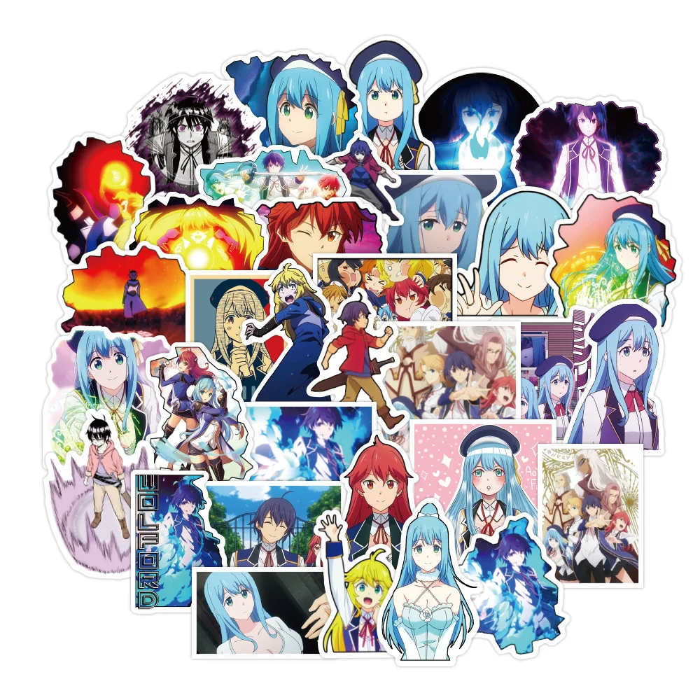 50 Pcs Anime Wise Man's Grandchild Stickers Shin&Sicily Graffiti Decals Skateboard Sticker For Laptop Suitcase Fridge 
50 Pcs Anime Wise Man's Grandchild Stickers Shin&Sicily Graffiti Decals Skateboard Sticker For Laptop Suitcase Fridge