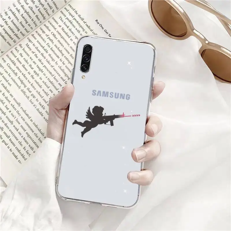 Angel with gun funny cute Phone Case Transparent for Samsung A71 S9 10 20 HUAWEI p30 40 honor 10i 8x xiaomi note 8 Pro 10t 11
Angel with gun funny cute Phone Case Transparent for Samsung A71 S9 10 20 HUAWEI p30 40 honor 10i 8x xiaomi note 8 Pro 10t 11