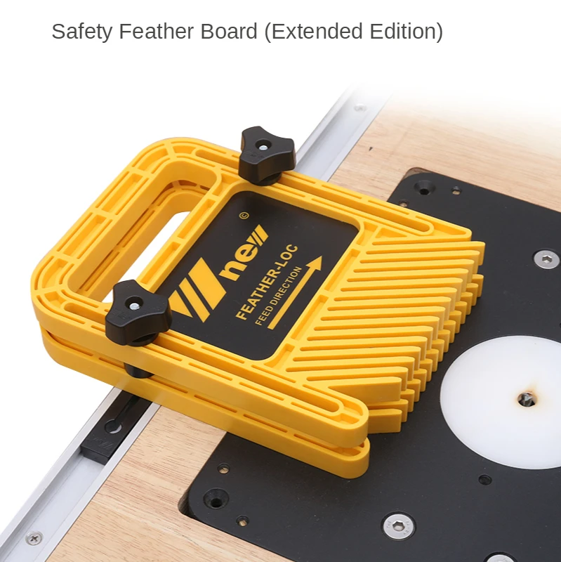 Extended Feather Loc Board Set Multi-purpose Woodworking Engraving Machine Double Featherboards Miter Gauge Slot DIY Tools
Extended Feather Loc Board Set Multi-purpose Woodworking Engraving Machine Double Featherboards Miter Gauge Slot DIY Tools
