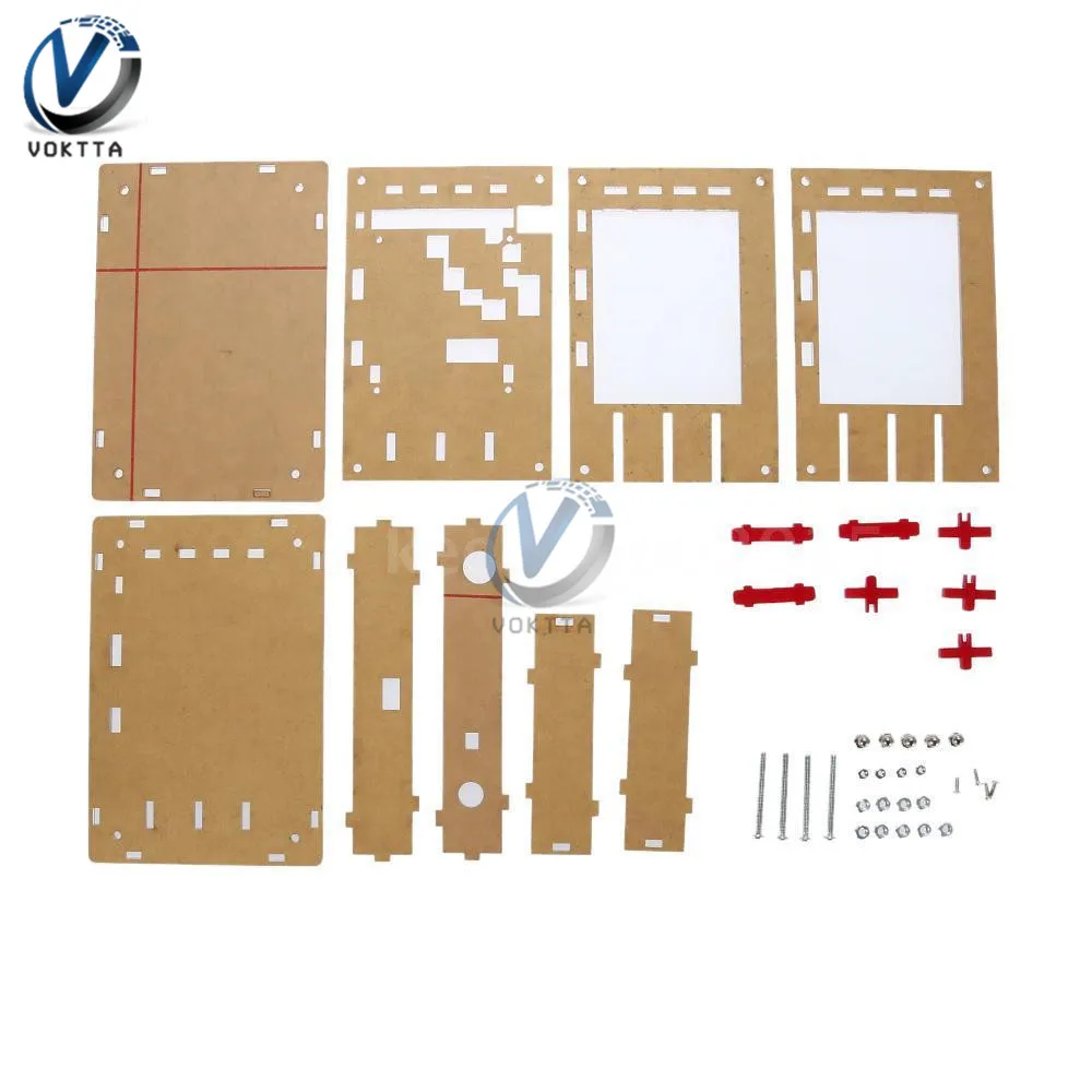 New Transparent Acrylic Case Shell for DSO138 2.4" inch LCD Measuring Instruments Digital Oscilloscope Kit DIY
New Transparent Acrylic Case Shell for DSO138 2.4" inch LCD Measuring Instruments Digital Oscilloscope Kit DIY