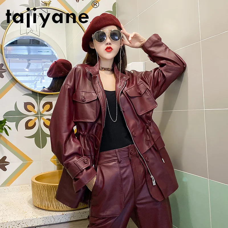 Jacket Leather Real Women Genuine Sheepskin Jackets Woman Clothing Oversize Biker High Quality Mujer Chaqueta TN1763
Jacket Leather Real Women Genuine Sheepskin Jackets Woman Clothing Oversize Biker High Quality Mujer Chaqueta TN1763