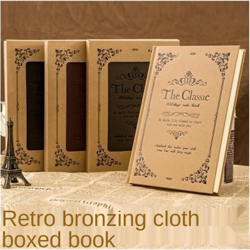 Shipping European-style retro student diary creative business hard-faced notebook gift notebook planner
Shipping European-style retro student diary creative business hard-faced notebook gift notebook planner
