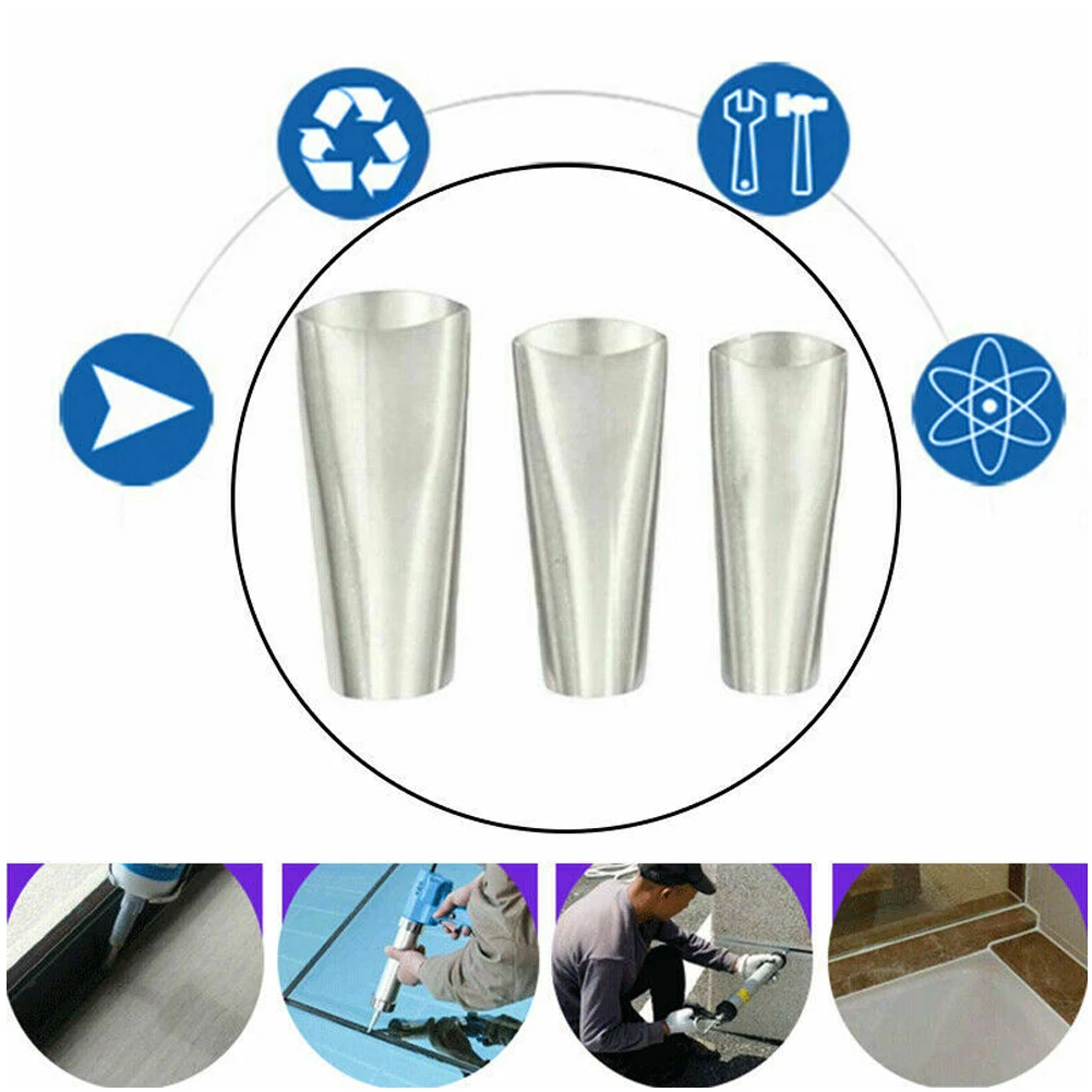 14pcs/set Applicator Tool Window Bathroom Brick Grout Stainless Steel Detachable Caulking Nozzle Home Improvement Finisher Door 
14pcs/set Applicator Tool Window Bathroom Brick Grout Stainless Steel Detachable Caulking Nozzle Home Improvement Finisher Door