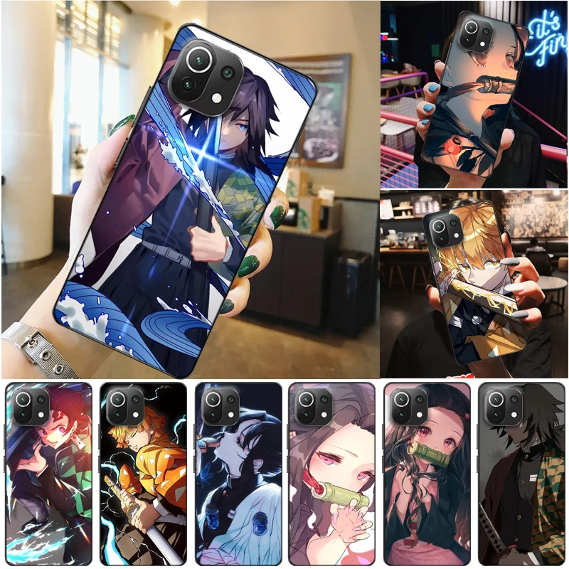 Demon Slayer Agatsuma Zenitsu Kimetsu No Yaiba Kamado Tanjirou Kamado Nezuko Phone Case For Xiaomi 11 Lite Pro Coque Funda
Demon Slayer Agatsuma Zenitsu Kimetsu No Yaiba Kamado Tanjirou Kamado Nezuko Phone Case For Xiaomi 11 Lite Pro Coque Funda