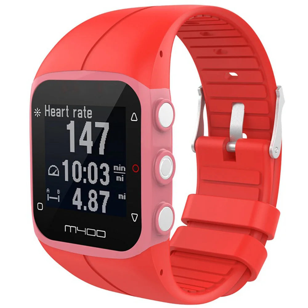 Умные аксессуары для Polar M400 M430 GPS спортивные силиконовые часы ремешок смарт-часов