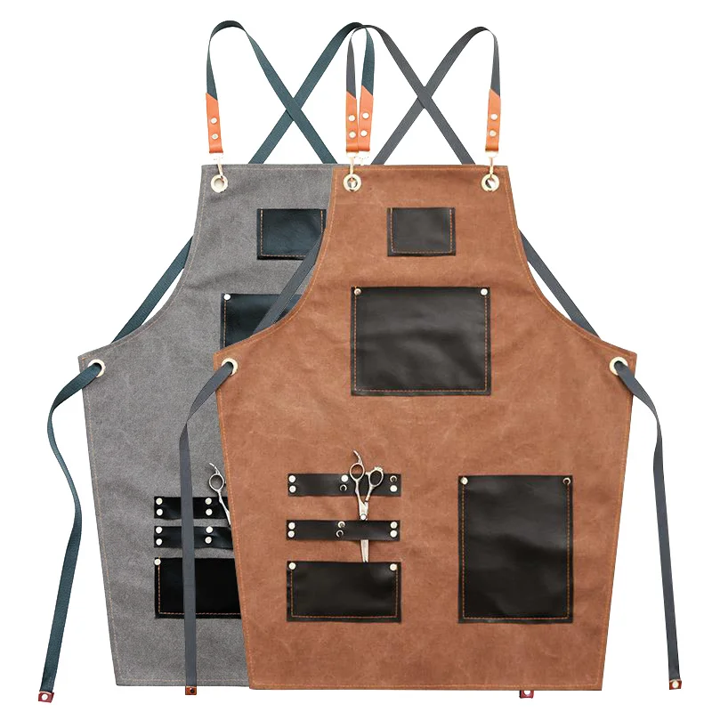 Women Canvas Barber Apron With Tool Pocket House Cleaning Cafe Cooking Accessories Master Apron Kitchen Accessories Pinafore
Women Canvas Barber Apron With Tool Pocket House Cleaning Cafe Cooking Accessories Master Apron Kitchen Accessories Pinafore