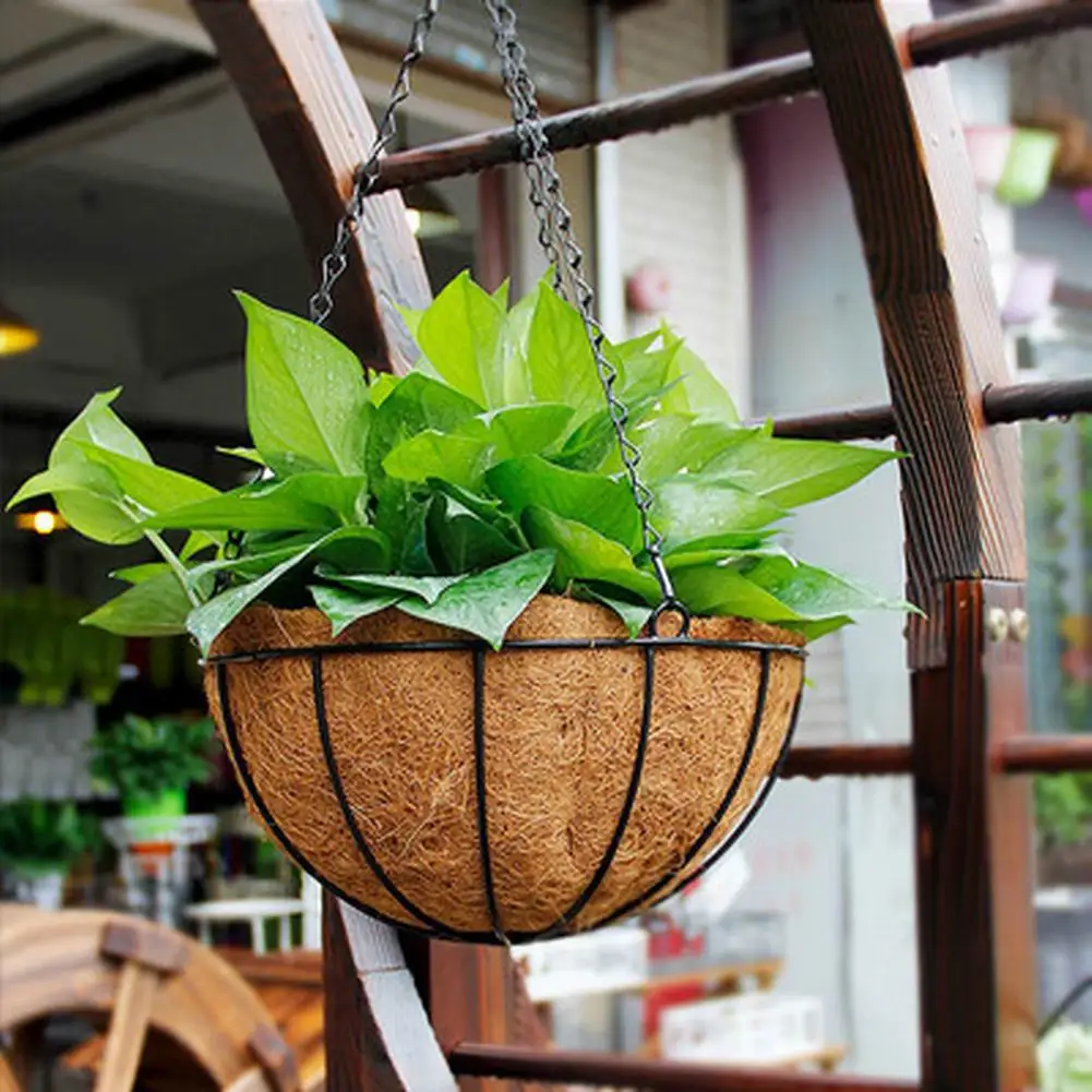 Hanging Pots Flower Basket Plant Growers Holder Indoor Outdoor Garden Porch Decoration
Hanging Pots Flower Basket Plant Growers Holder Indoor Outdoor Garden Porch Decoration