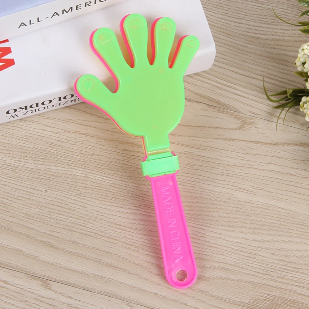 20 Pcs 18CM Hand Clapper Noise Makers Palm Clapping Device Clapping Hands Party Accessories Party Favor for Sports Game
20 Pcs 18CM Hand Clapper Noise Makers Palm Clapping Device Clapping Hands Party Accessories Party Favor for Sports Game