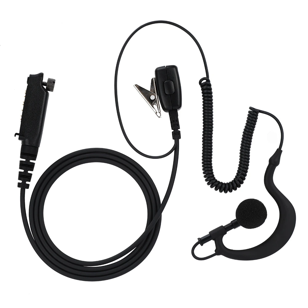 Wireless Walkie Talkie PTT Speaker Earpiece Ear Hook Headset Earphone For STP9000Walkie Talkie Earpiece
Wireless Walkie Talkie PTT Speaker Earpiece Ear Hook Headset Earphone For STP9000Walkie Talkie Earpiece