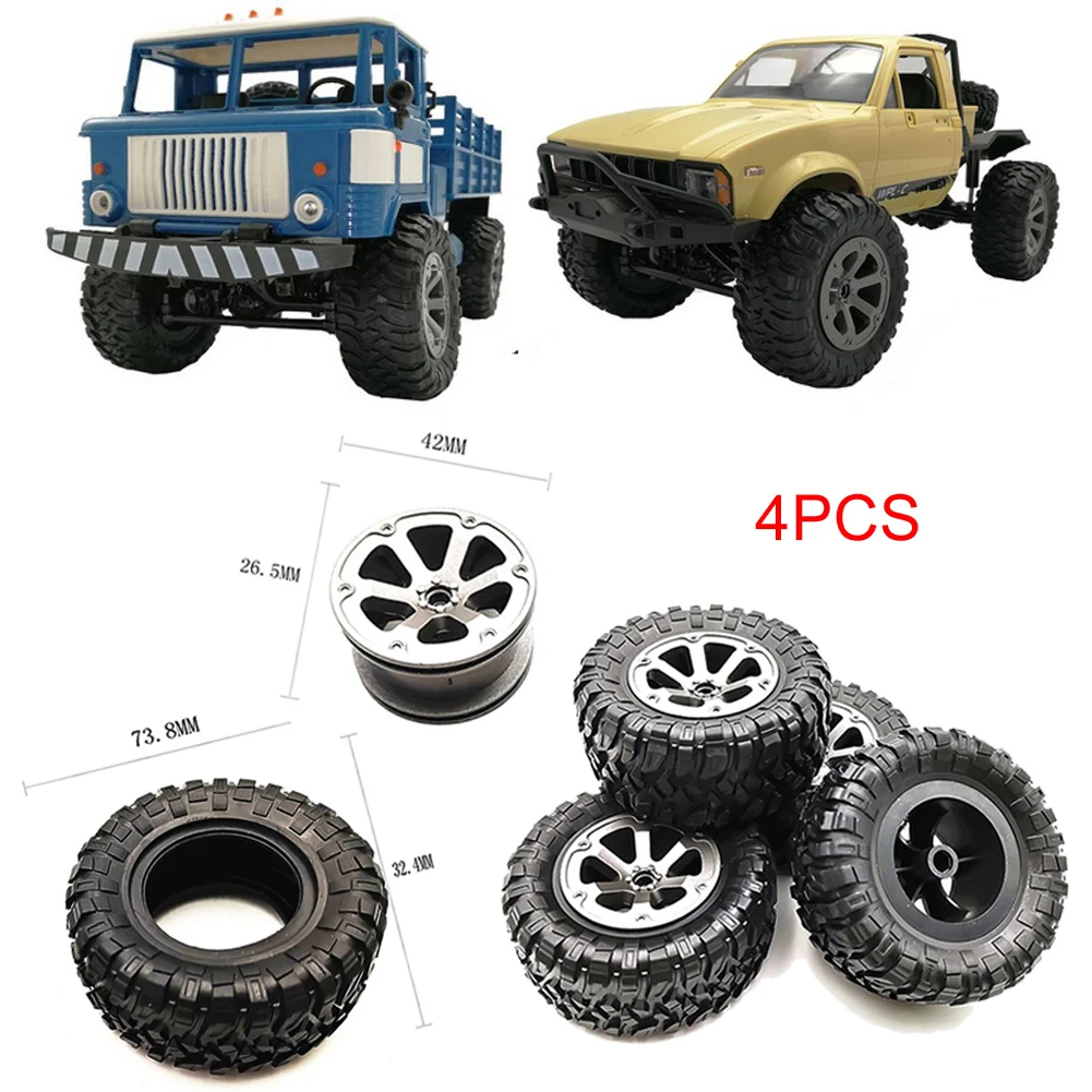 4 Pcs Upgraded Big Wheel for WPL B-14/14K/16/16K/24/24K/36/36K C-14/14K/24 RC Car 1/16 4WD Pickup Truck Buggy RC Models Parts
4 Pcs Upgraded Big Wheel for WPL B-14/14K/16/16K/24/24K/36/36K C-14/14K/24 RC Car 1/16 4WD Pickup Truck Buggy RC Models Parts