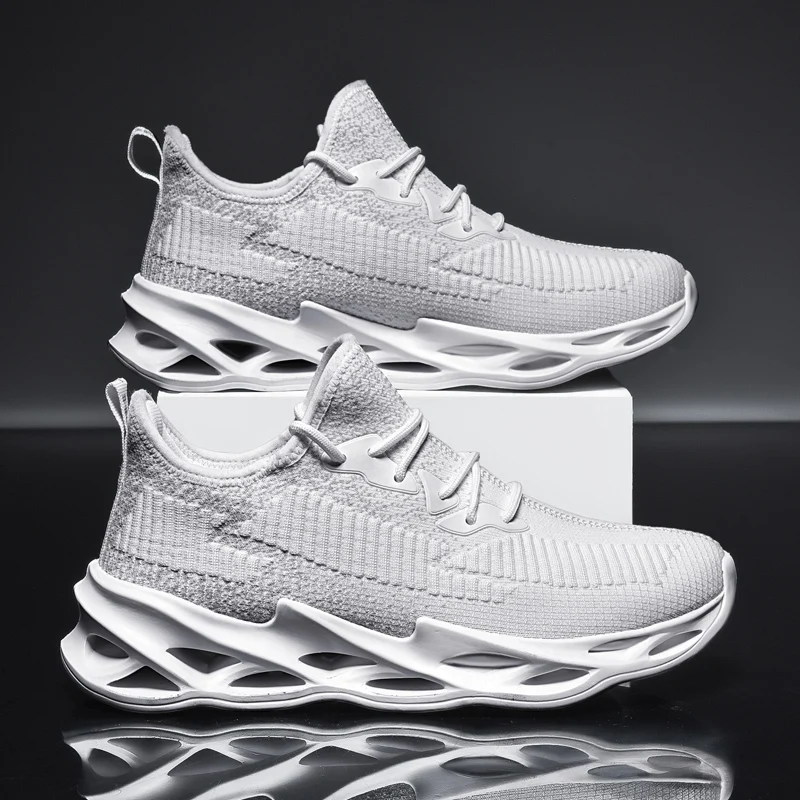 2021 Sports Casual Shoes Men's Shoes Flying Knitted Breathable Blade Shoes
2021 Sports Casual Shoes Men's Shoes Flying Knitted Breathable Blade Shoes