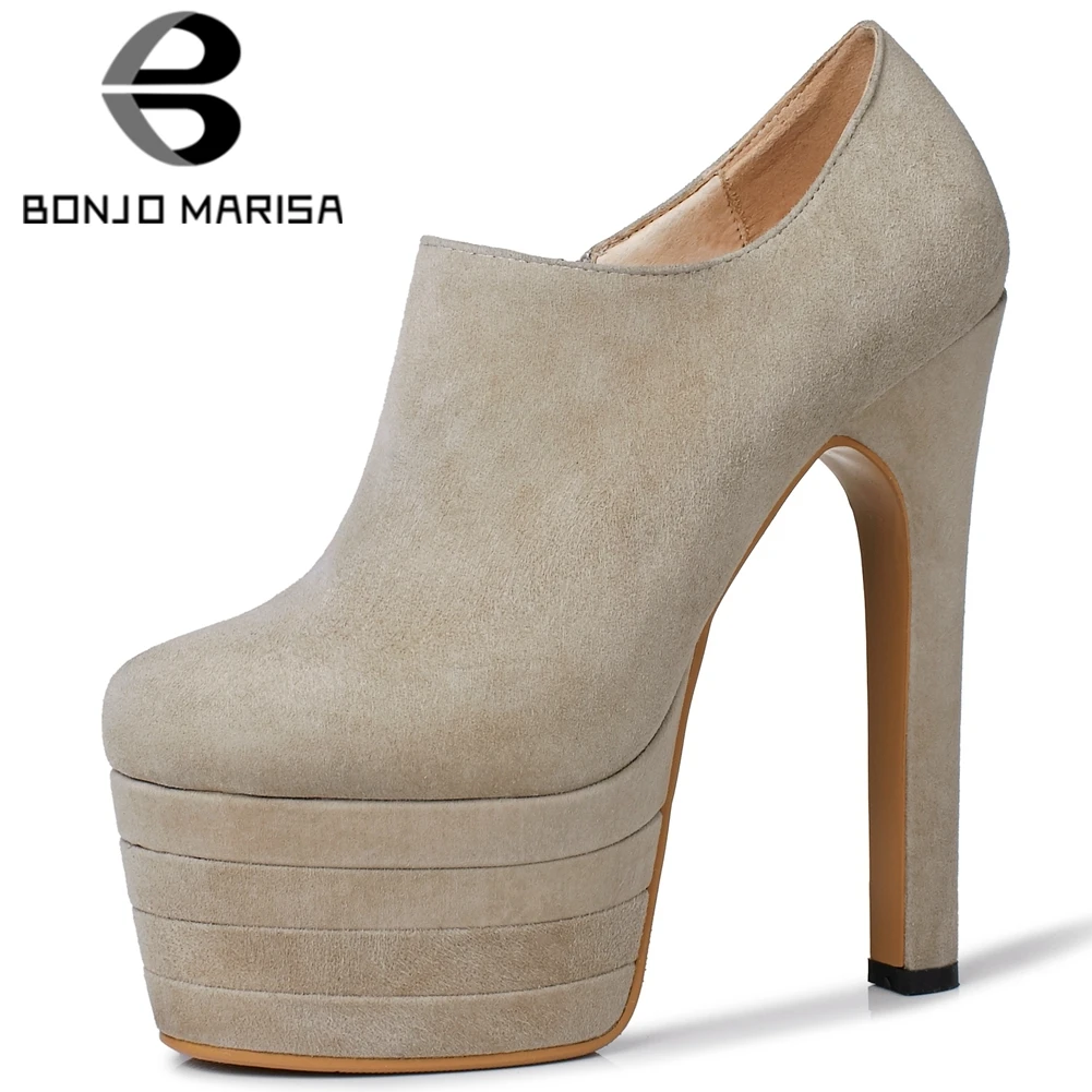 BONJOMARISA Office Lady Thin Heel Platform Spring Pumps Zipper Genuine Leather Fashion Pumps Women Design Stylish Shoes Woman
BONJOMARISA Office Lady Thin Heel Platform Spring Pumps Zipper Genuine Leather Fashion Pumps Women Design Stylish Shoes Woman