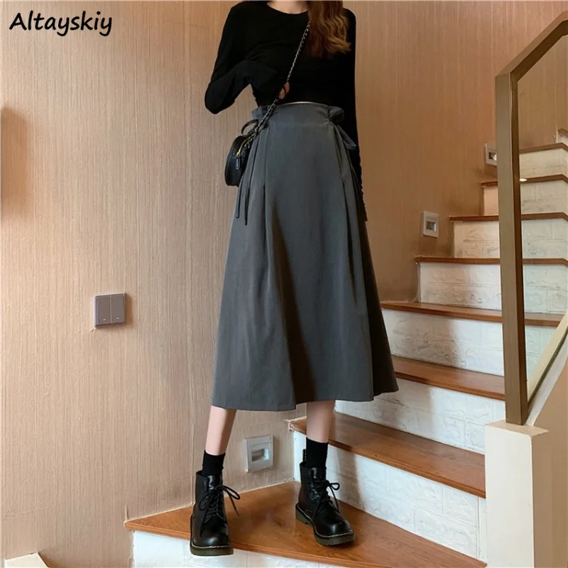 Юбка женская, летняя, однотонная, свободная, трапециевидная, в Корейском стиле
Юбка женская, летняя, однотонная, свободная, трапециевидная, в Корейском стиле