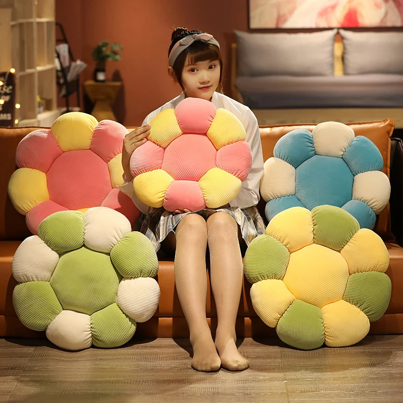 Nice 1PC 38/52CM Fluffy Colorful Flower Plush Cushion Toy Soft Kawaii Plant Stuffed Doll Chair Sofa Pillow Decorative Floor Mat
Nice 1PC 38/52CM Fluffy Colorful Flower Plush Cushion Toy Soft Kawaii Plant Stuffed Doll Chair Sofa Pillow Decorative Floor Mat