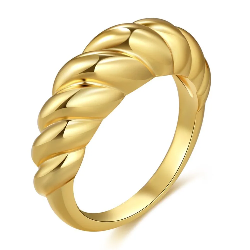 MDemon Baroque Gold Rings Women Men Trendy Geometric Chunky Thick Thread Ring Creative Vintage Twist Ring Handmade Jewelry
MDemon Baroque Gold Rings Women Men Trendy Geometric Chunky Thick Thread Ring Creative Vintage Twist Ring Handmade Jewelry