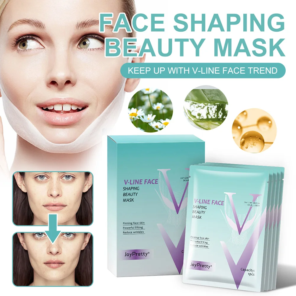 5pcs/box V-line Face Lifting Mask Double Chin Remover Facial Contour Shaper Reduce Sagging Face Lifting Bandage Skin Care Tool
5pcs/box V-line Face Lifting Mask Double Chin Remover Facial Contour Shaper Reduce Sagging Face Lifting Bandage Skin Care Tool