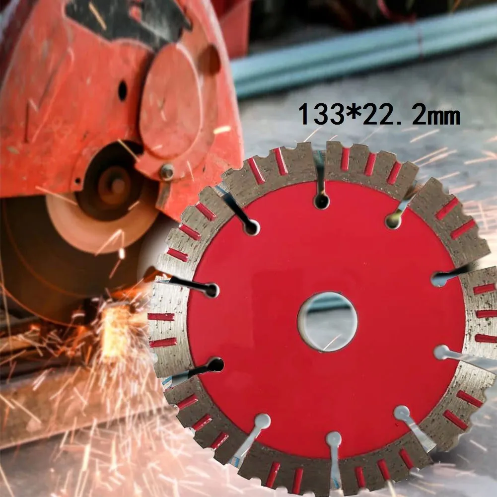 Circular Diamond Saw Blades 133*22.23mm Cutting Porcelain Tile Ceramic Saw Disc For Granite Marble Concrete Stone Cutting Disc
Circular Diamond Saw Blades 133*22.23mm Cutting Porcelain Tile Ceramic Saw Disc For Granite Marble Concrete Stone Cutting Disc