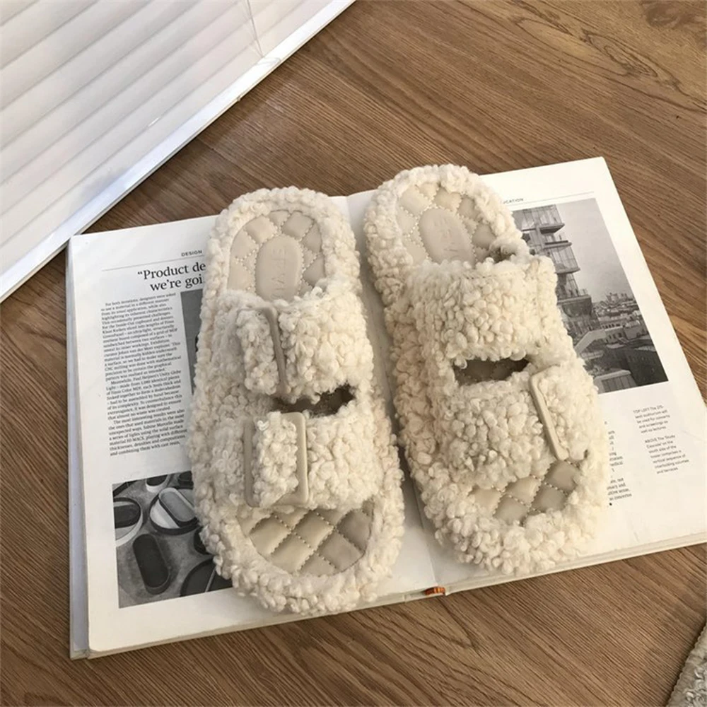 Тапки женские на плоской подошве, классические уличные классические, теплые, бежевые, весна-зима
Тапки женские на плоской подошве, классические уличные классические, теплые, бежевые, весна-зима