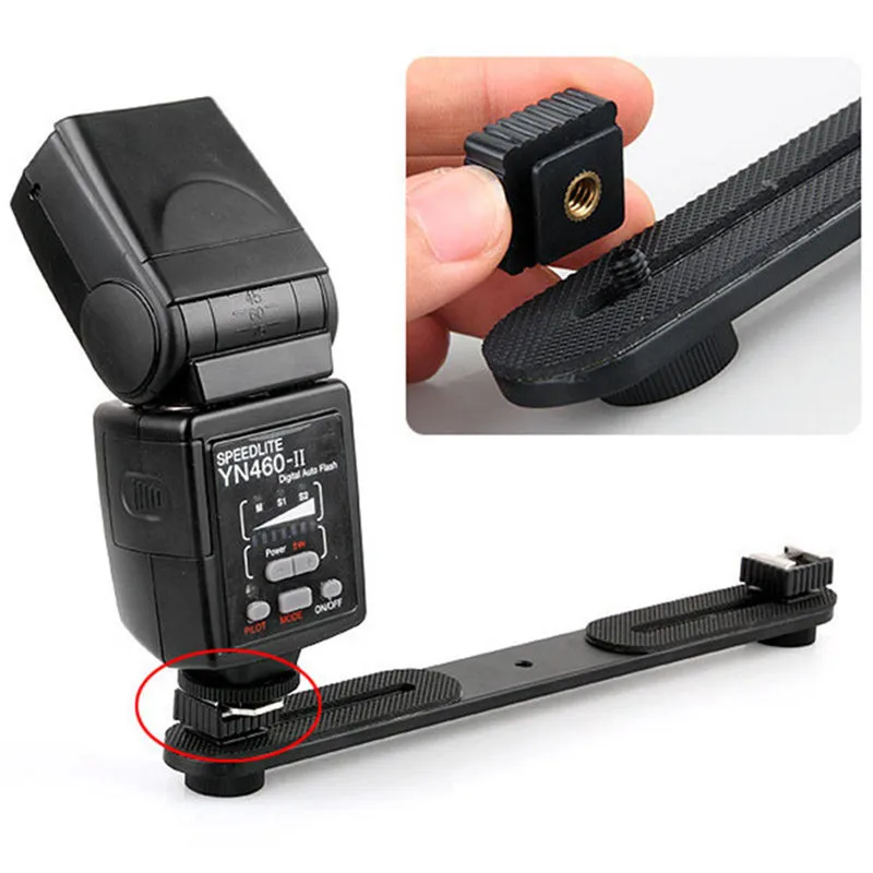 1Pcs Flash Hot Shoe Mount Adapter of 1/4" Screw Thread For Canon 580EX II/580EX/550EX/540EZ for Studio Light Stand Tripod
1Pcs Flash Hot Shoe Mount Adapter of 1/4" Screw Thread For Canon 580EX II/580EX/550EX/540EZ for Studio Light Stand Tripod