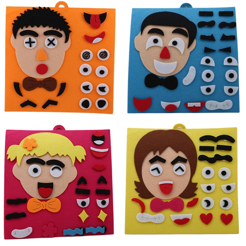 Children Recognition Training Educational Toys Diy Assembling Puzzles Jigsaw One Set 3D Parents And Kids Five Sense Organs
Children Recognition Training Educational Toys Diy Assembling Puzzles Jigsaw One Set 3D Parents And Kids Five Sense Organs