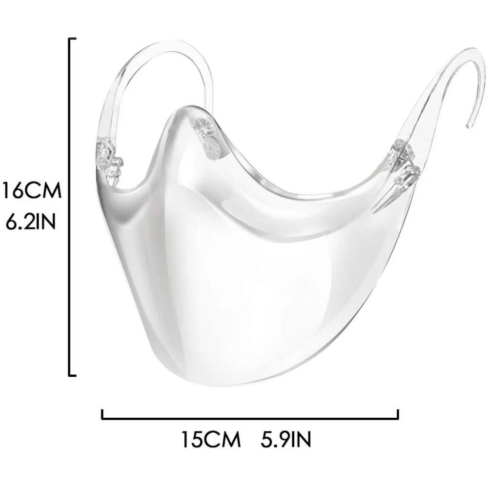 1/2/3/4/5 PCS Reusable Clear Face Masks Durable Combine Plastic Face Protective Cover Schild Easy to Clean Transparent
1/2/3/4/5 PCS Reusable Clear Face Masks Durable Combine Plastic Face Protective Cover Schild Easy to Clean Transparent