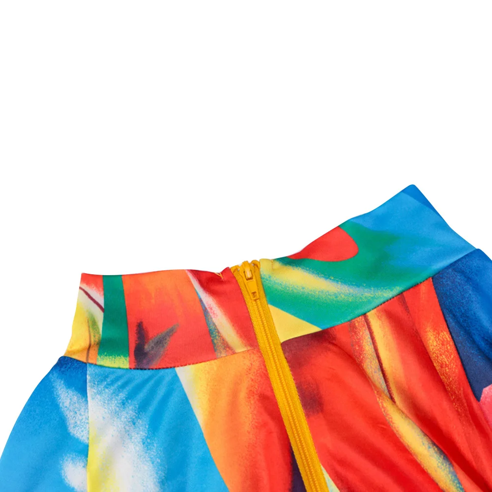 Elegant Women Multicolor Print Draped Sheath Dress Fashion Female Zipper Long Sleeve Autumn Spring Bodycon Party Club Dresses
Elegant Women Multicolor Print Draped Sheath Dress Fashion Female Zipper Long Sleeve Autumn Spring Bodycon Party Club Dresses