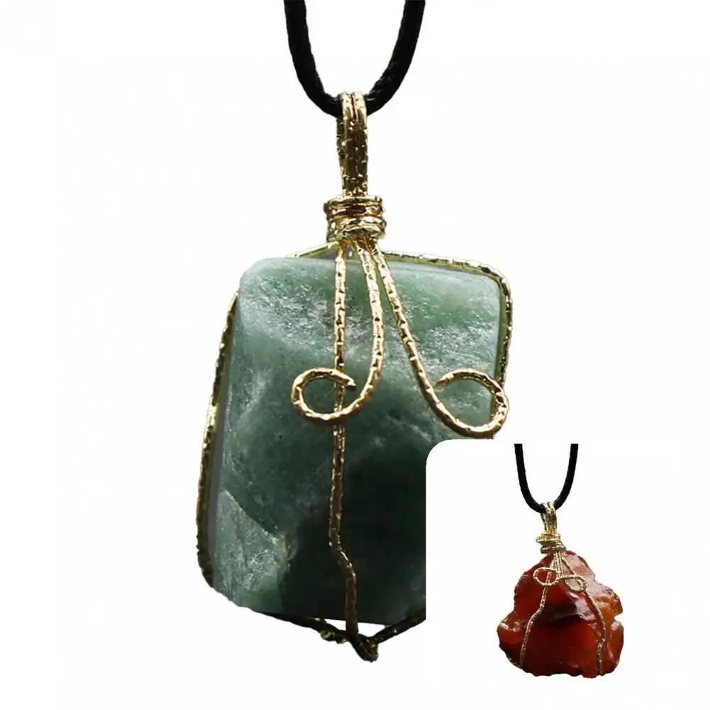 Lightweight Accessory Irregular Stone Shape Long Lasting DIY Necklace Pendant Key Chains Pendant for Festival
Lightweight Accessory Irregular Stone Shape Long Lasting DIY Necklace Pendant Key Chains Pendant for Festival