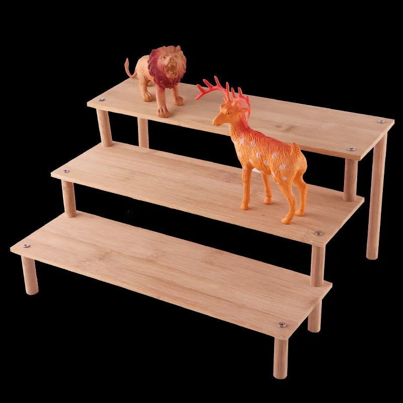 1/2/3 Layer Toy Car Model Figure Display Stand Creative Ladder Bamboo Wooden Display Stand Doll Doll Jewelry Small Object Rack
1/2/3 Layer Toy Car Model Figure Display Stand Creative Ladder Bamboo Wooden Display Stand Doll Doll Jewelry Small Object Rack