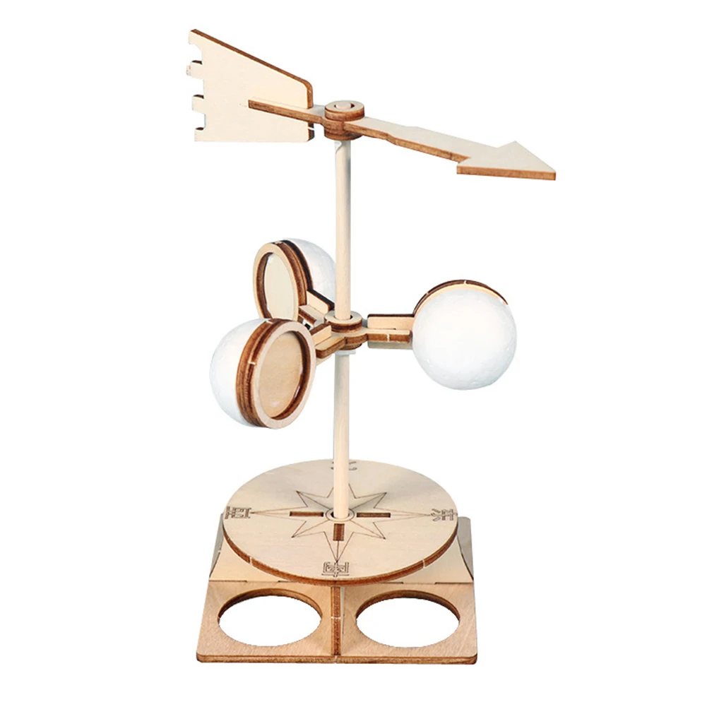 Students DIY Wind Vane Model Kit Wooden Kids Children Science Direction Speed Experiment Technology School Educational Toys
Students DIY Wind Vane Model Kit Wooden Kids Children Science Direction Speed Experiment Technology School Educational Toys