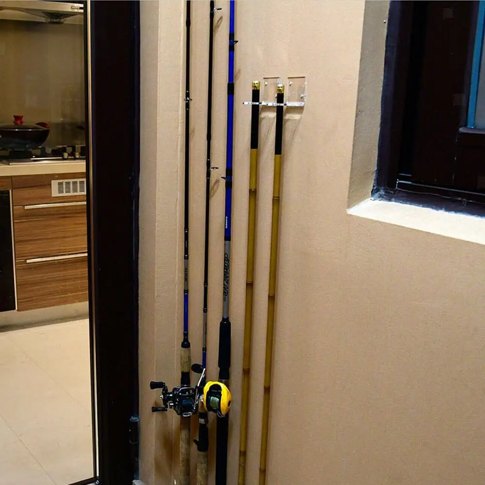 3 Sets Of 6 Vertical Fishing Rod Racks, Multifunctional Fishing Indoor Wall Racks Rod K8S9
3 Sets Of 6 Vertical Fishing Rod Racks, Multifunctional Fishing Indoor Wall Racks Rod K8S9